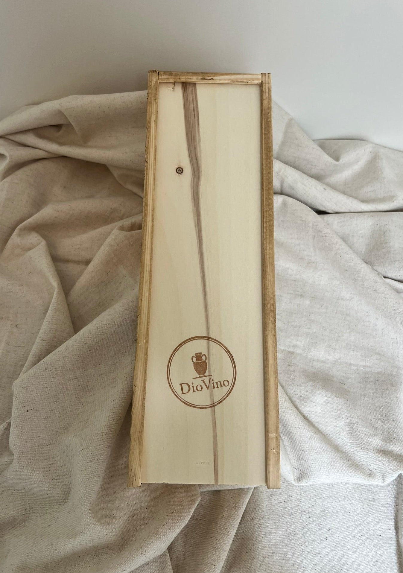 Luxe houten wijnkistje